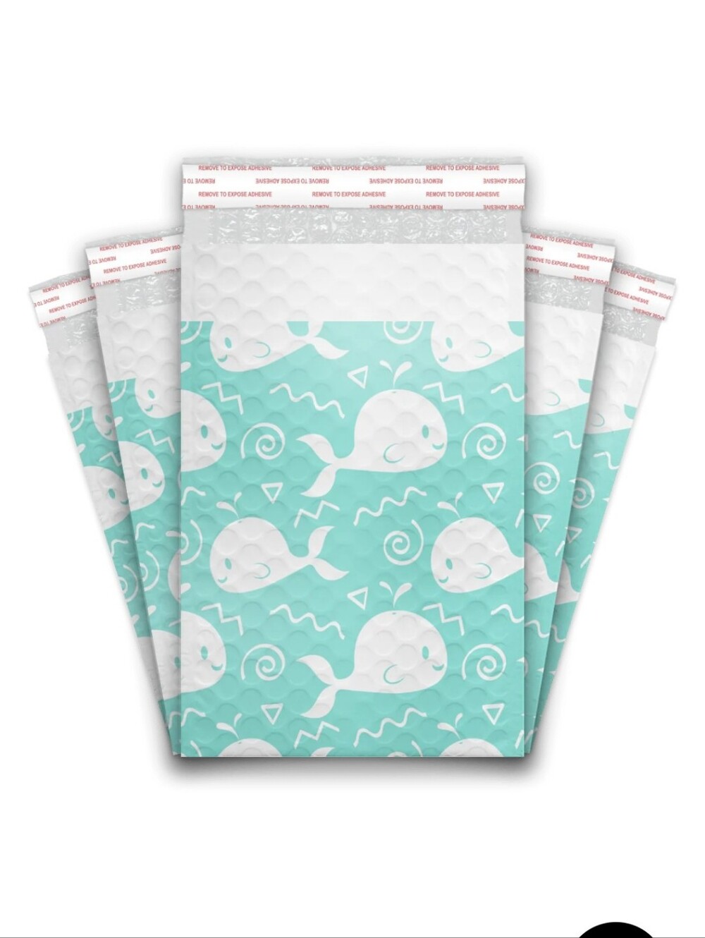 20ct, 6x9 BUBBLE POLY MAILERS